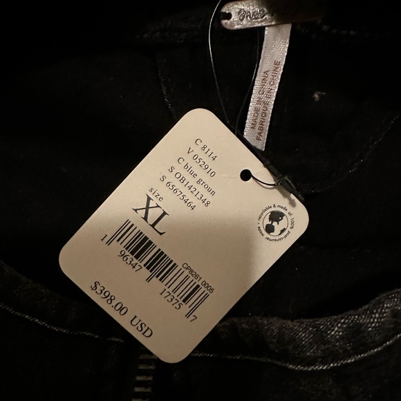 NWT Free People quilted dolman jacket with beautiful knit detail. - Picture 5 of 12